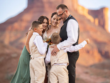 How to Elope in Moab with Kids: A Family Focused Desert Elopement