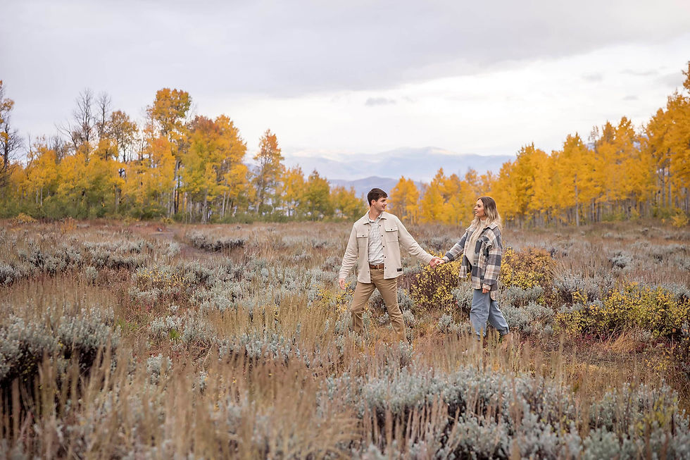 Midway Utah Engagement Photos