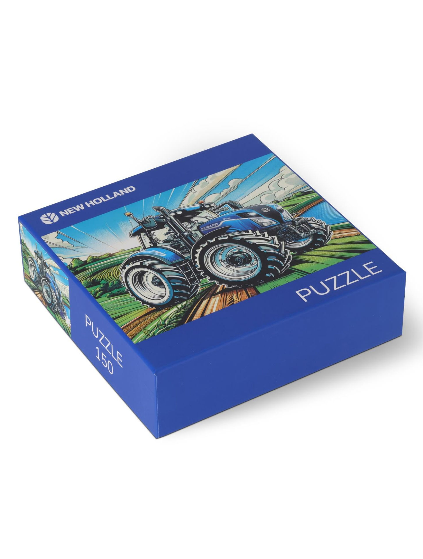 Puzzle tracteur New Holland 150 pièces