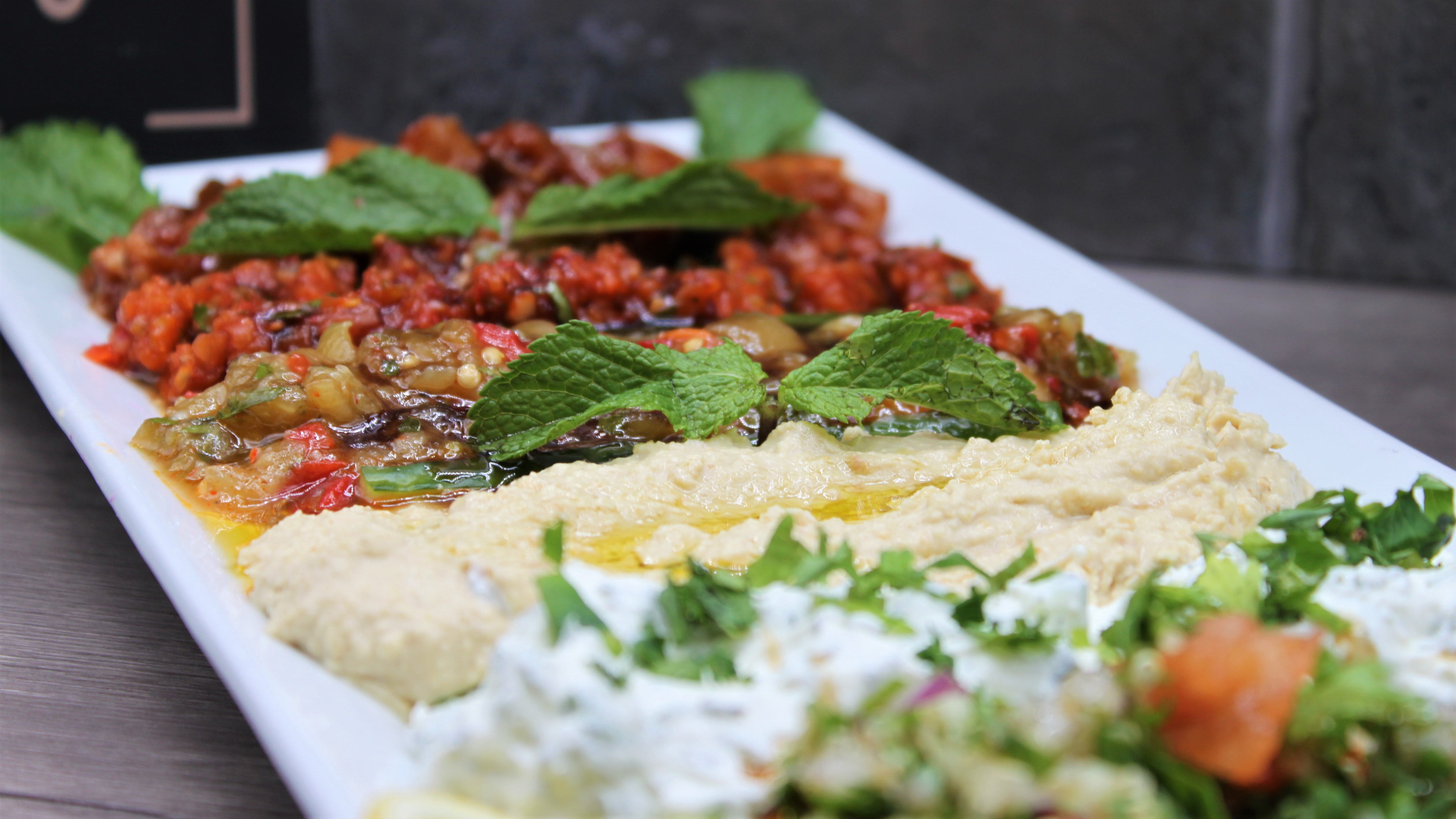 Arranged Food and Objects