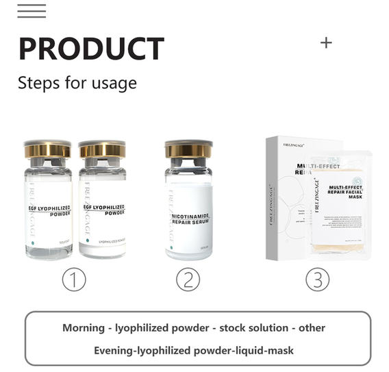 MULTI-EFFECT REPAIR FACIAL SET | Freezingage