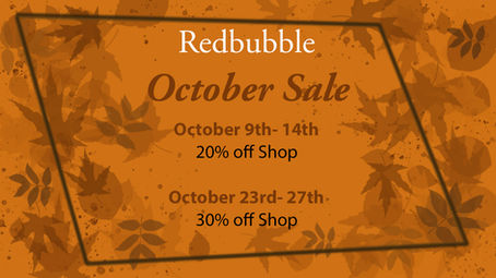 Redbubble October Sale