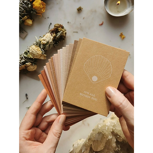 Boho Cosmic Affirmations Card Deck