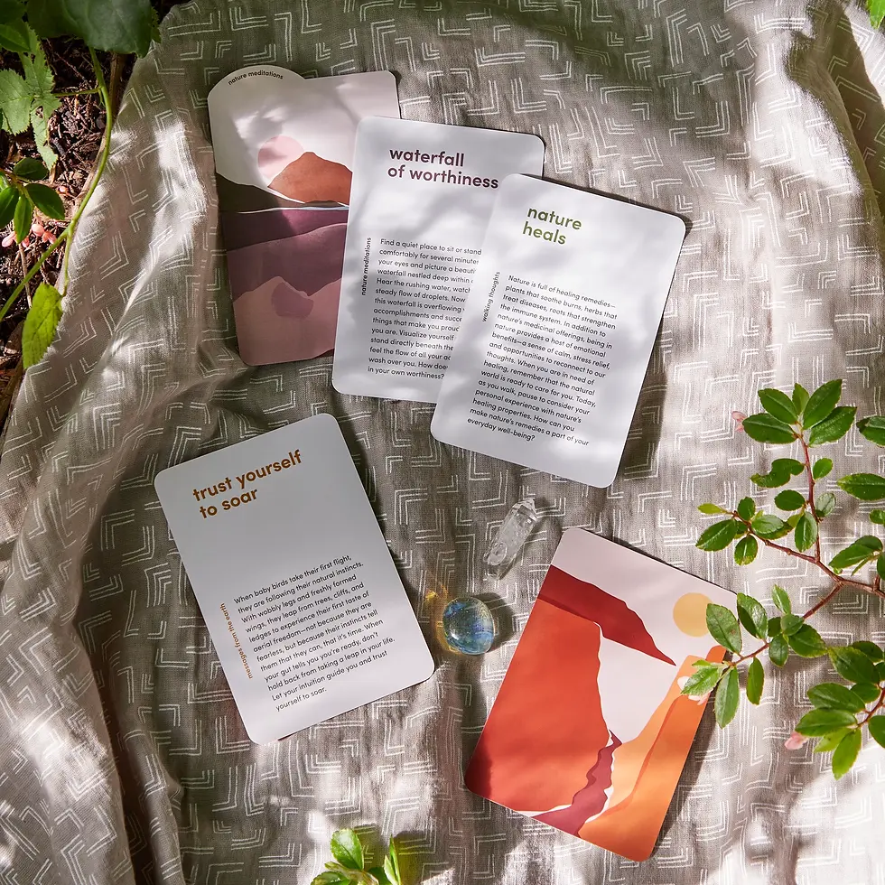 Thumbnail: Nature Meditations Deck