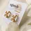 Thumbnail: Forget Me Not Flower Earrings | 18k Gold Plated