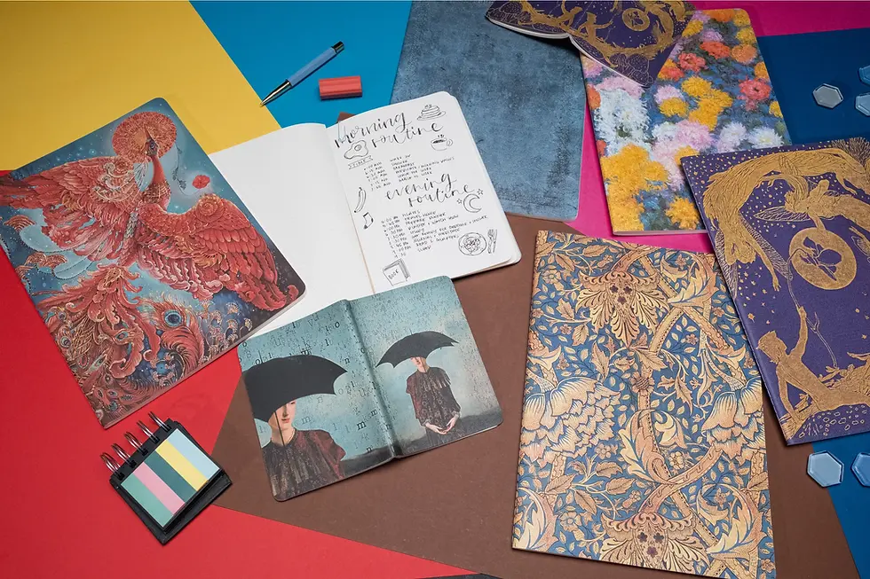 Thumbnail: Lined Cahier Softcover Journal | Firebird