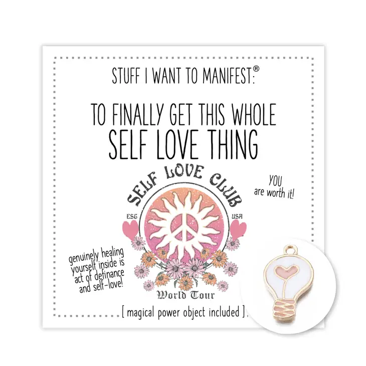 "Self-Love" Necklace Jewelry Charm