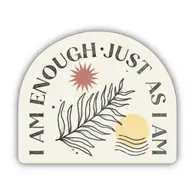 I Am Enough Just As I Am sticker