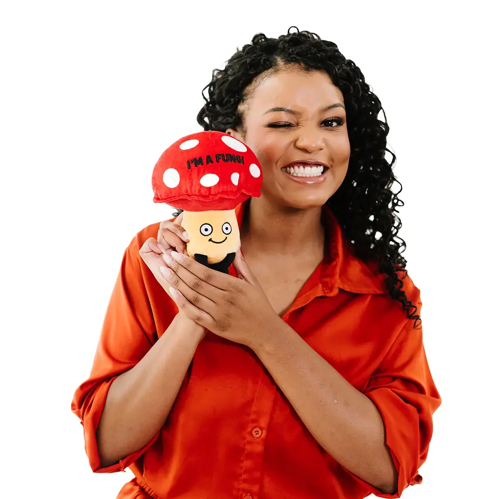 Thumbnail: I'm A Fungi  Mushroom Plush Punchkins