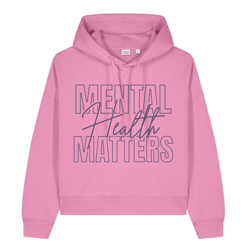 Pink Mental Health Matters Hoodie – Support Mental Health