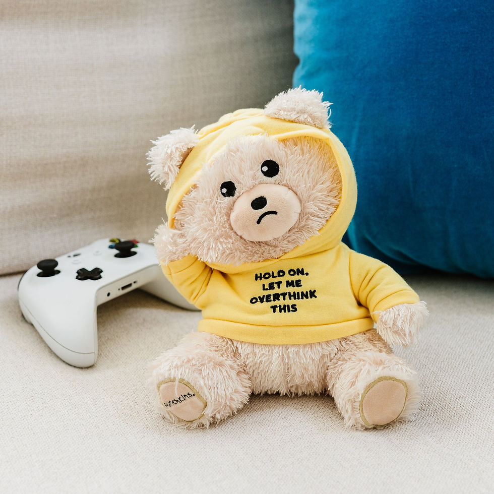 Thumbnail: Hold On Let Me Overthink This Teddy Bear  Punchkins