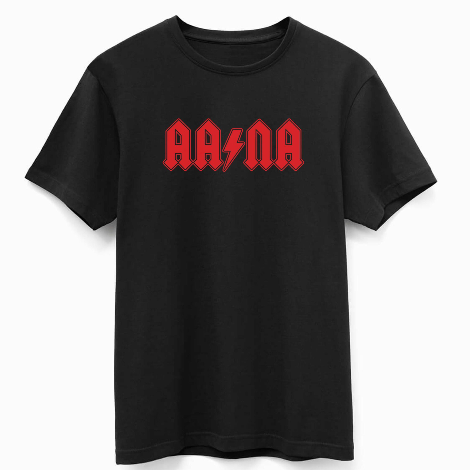 AA/NA | Unisex Black T-Shirt