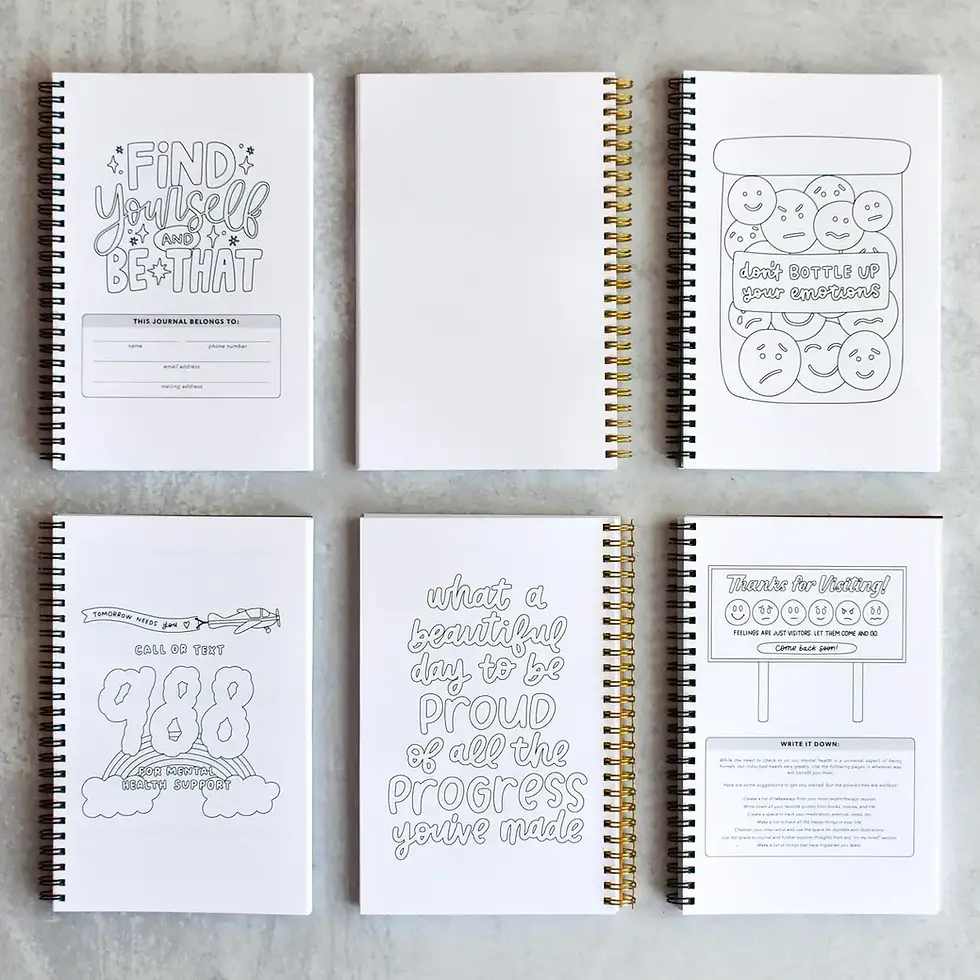 Thumbnail: Mental Health Journal | Gray Cover