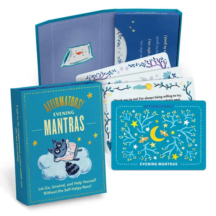 Evening Mantras Affimation card deck