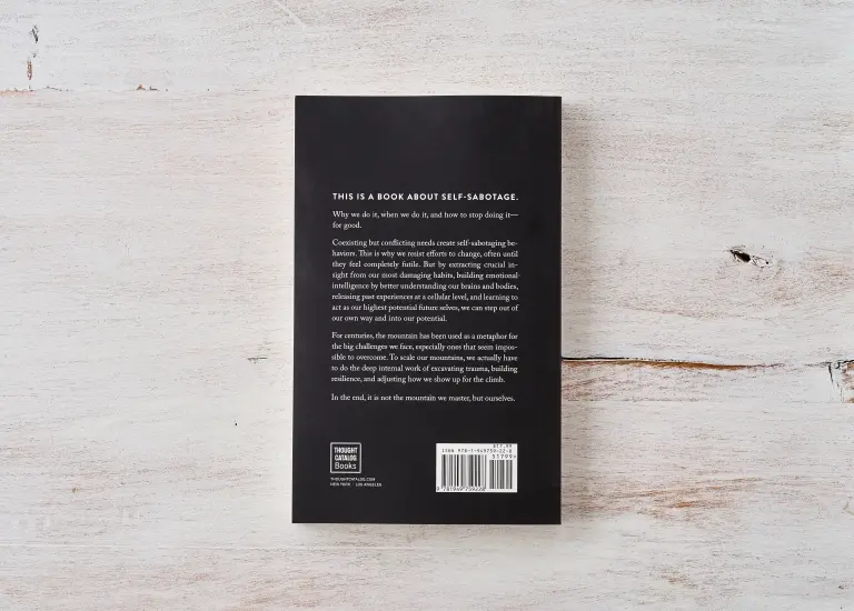 Thumbnail: The Mountain Is You | A Book on Self-Sabotage