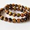 Thumbnail: Two crystal beaded bracelets featuring tigers eye.