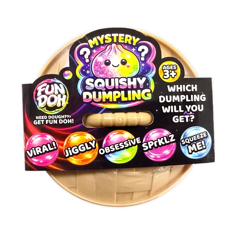 Thumbnail: Fun Doh Authentic Mystery Dumpling Squishy | Real Viral Fidget Stress Toy