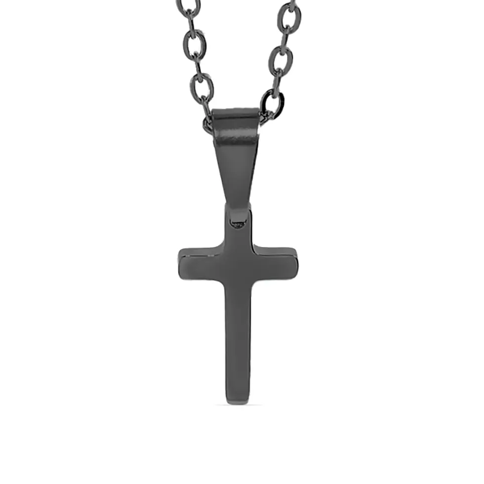 Thumbnail: Gold Cross Necklace | Small & Dainty