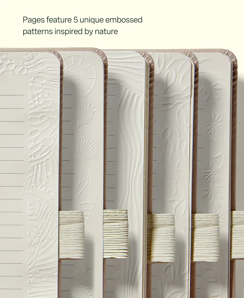 Thumbnail: Sensory Journal Ruled Notebook, Embossed Fidget Pages | Shake It Up