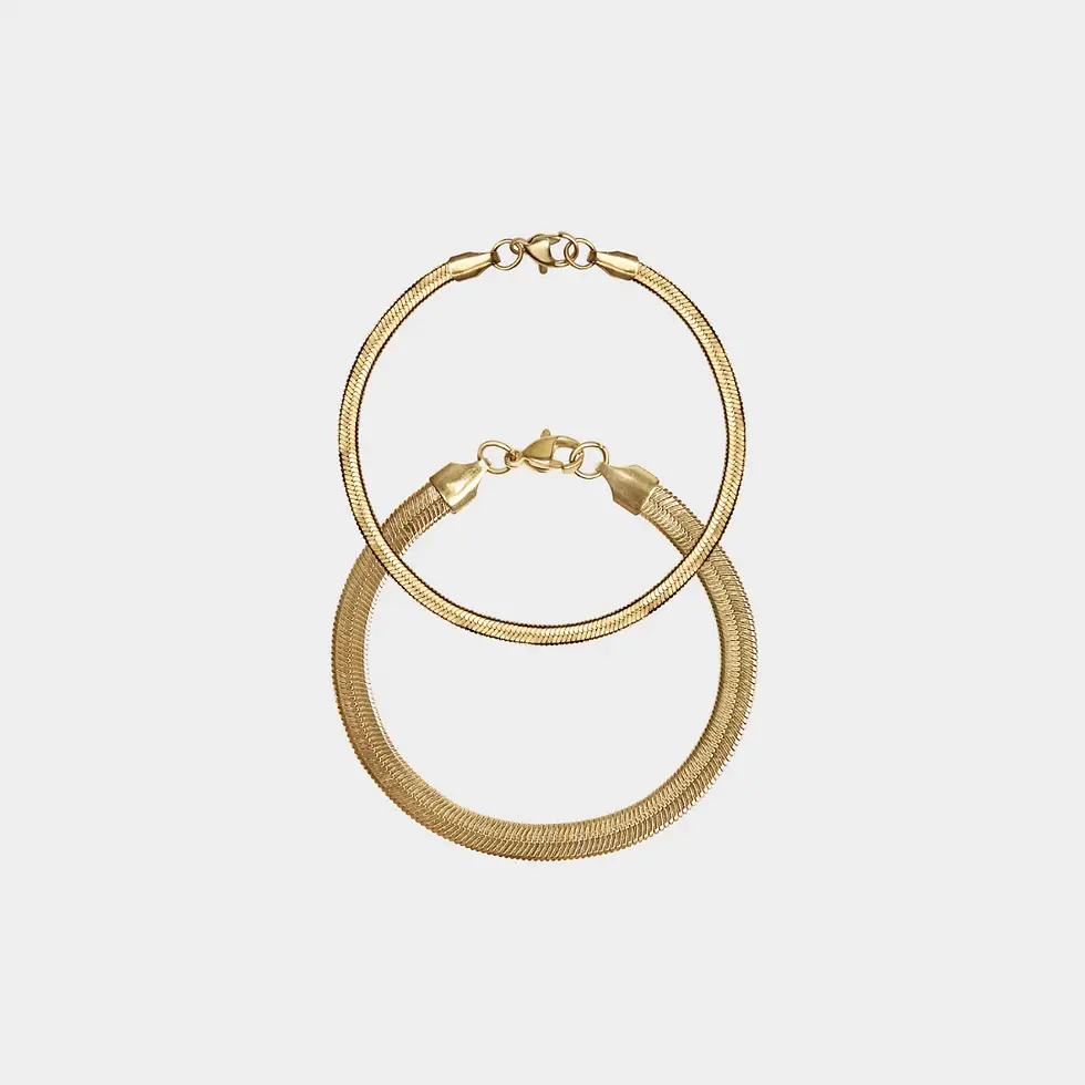 Thumbnail: Herringbone Chain Bracelet