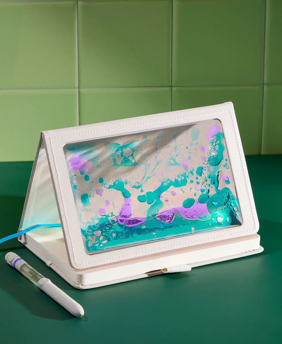 Thumbnail: Sensory Journal Ruled Notebook, Embossed Fidget Pages | Shake It Up