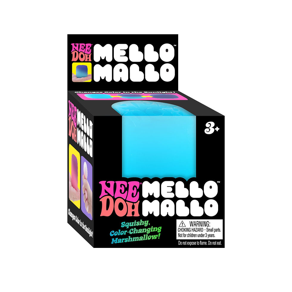 Thumbnail: Mello Mallo Nee Doh Flower Power Squishy Fidget | NeeDoh Stress Ball Toy