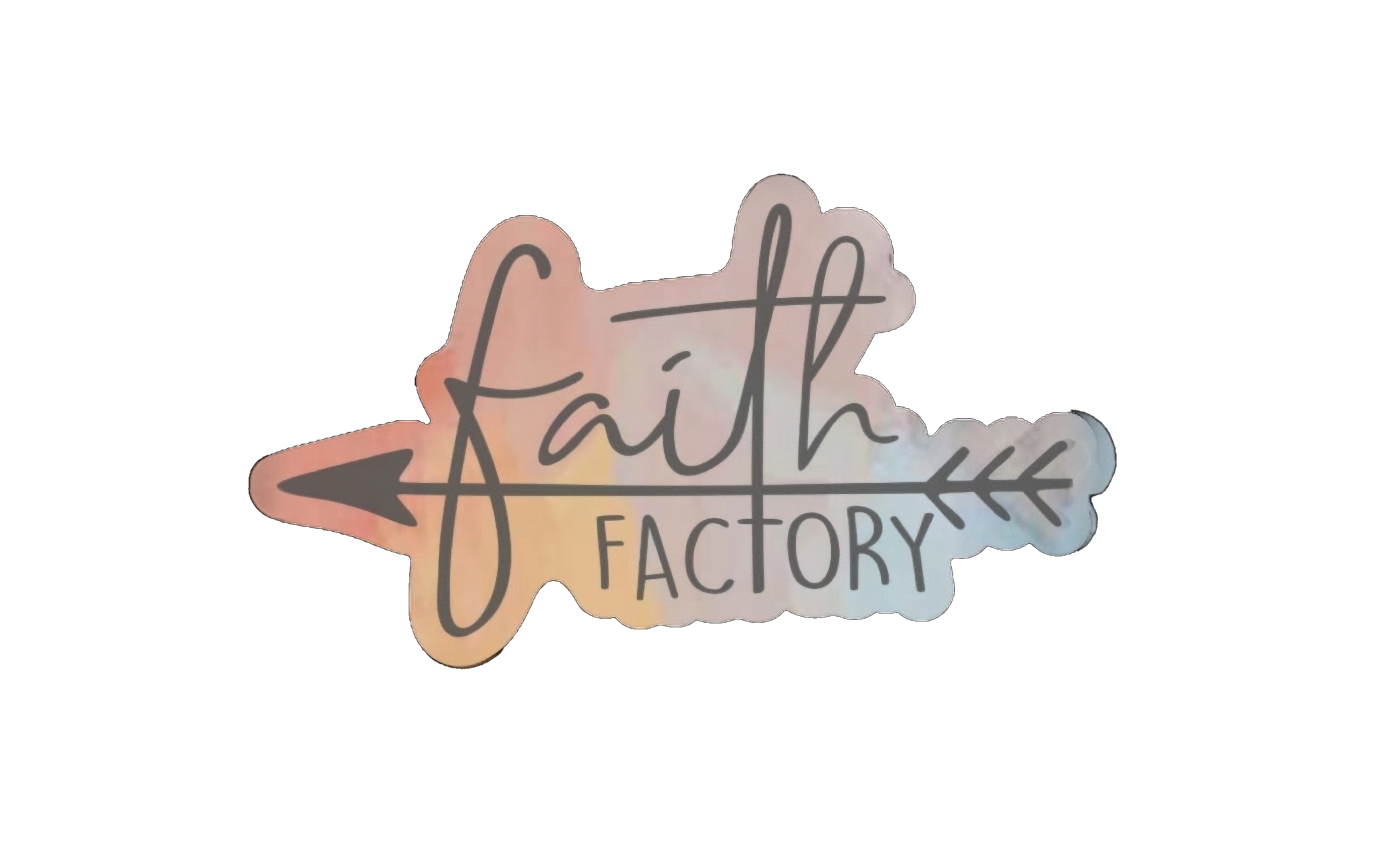 Faith Factory Sticker │ Mental Health and Addiction Recovery Shop