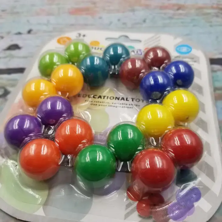 fidget toy with colorful balls