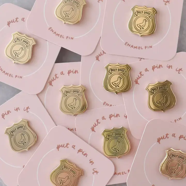 Thumbnail: Silly Goose Badge Pin