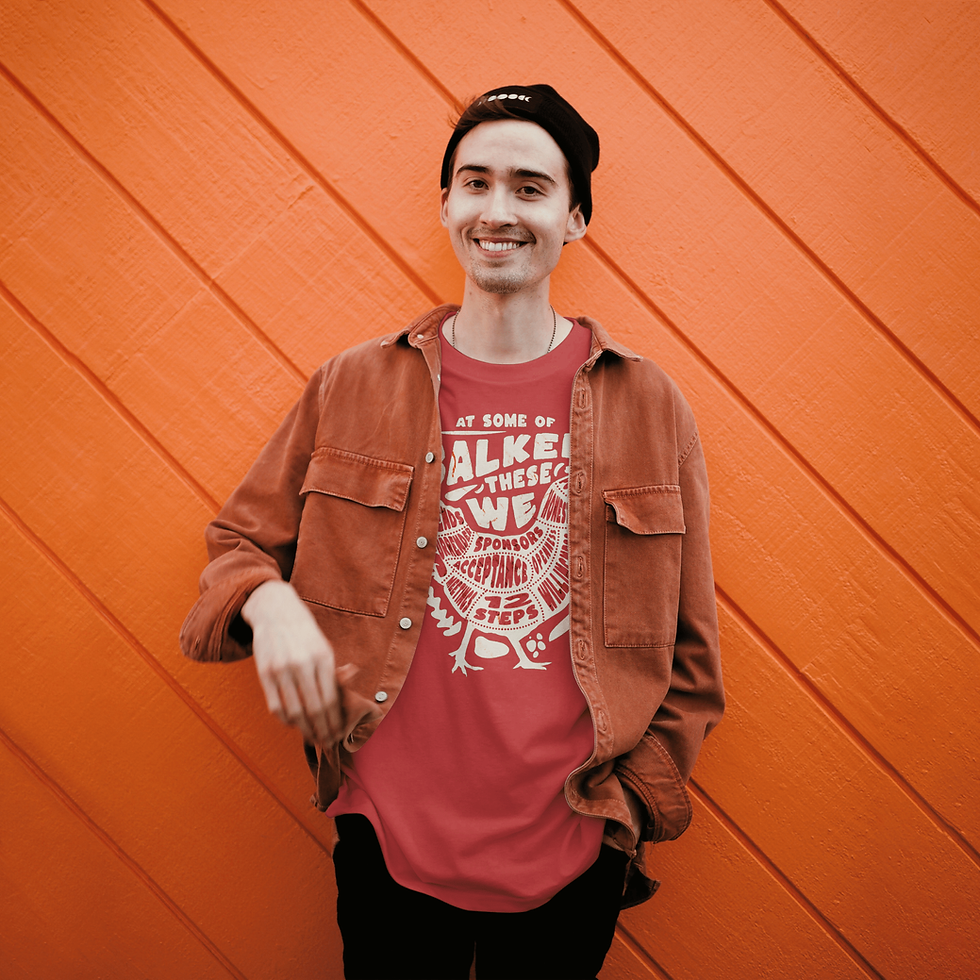 Thumbnail: At Some of These We Balked | Unisex Red T-Shirt