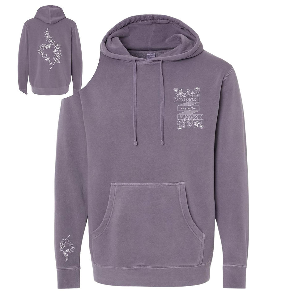 Thumbnail: Eating Disorder Awareness Sweatshirt | You Belong Among the Wildflowers