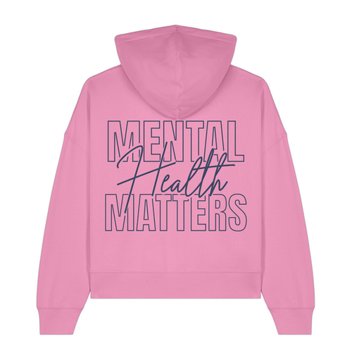 トップス LIFE MANIA MENTAL SUPPORT ZIP HOODIE Full-Zip Hoodie: Mental Health Matters [Watercolor]