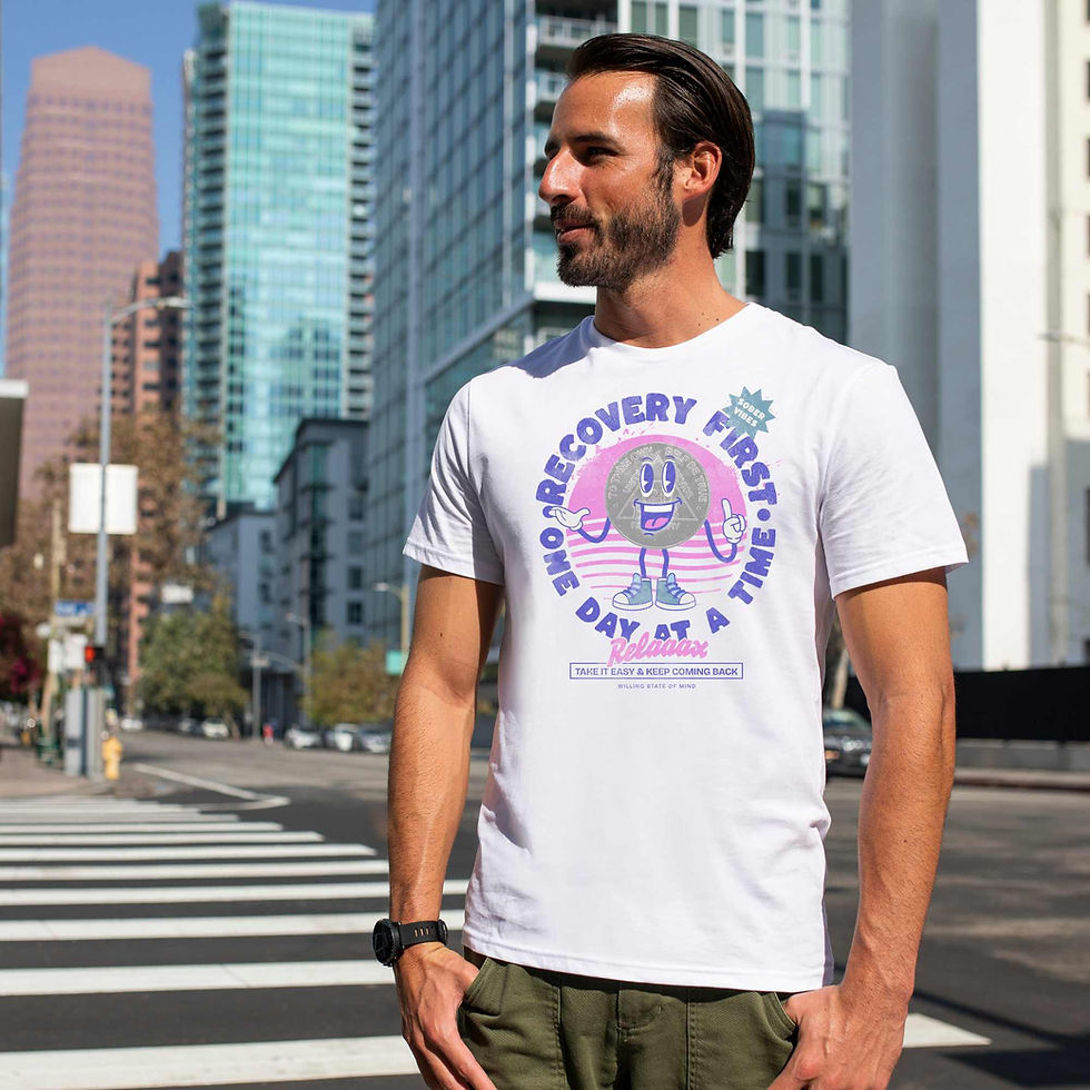 Thumbnail: Recovery First | White T-Shirt
