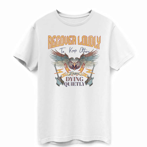 Recover Loudly Rocker Shirt – Rock Your Recovery