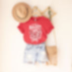 Thumbnail: At Some of These We Balked | Unisex Red T-Shirt