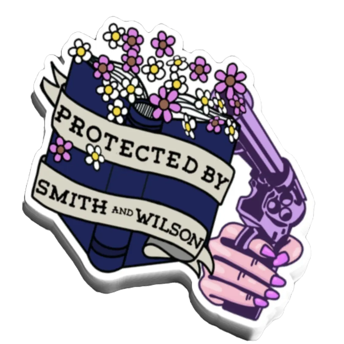 Protected By Smith & Wilson Sticker