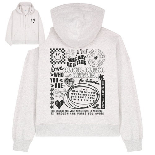 Mental Health Matters Zip Up | Faith Factory