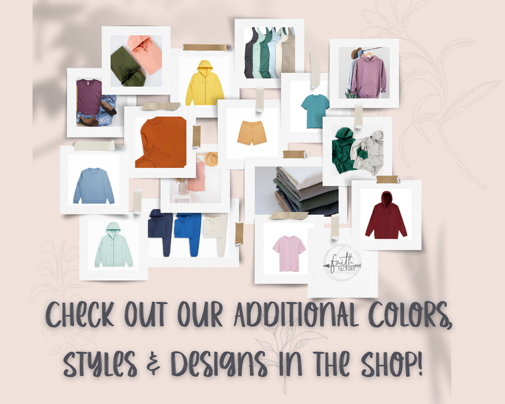 faith FACtORY Apparel Collage