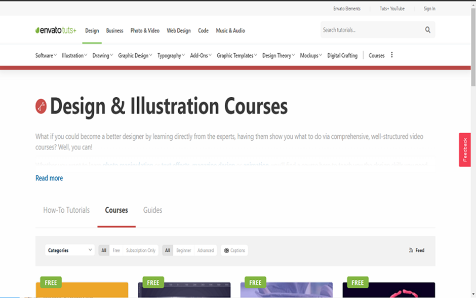 website học thiết kế