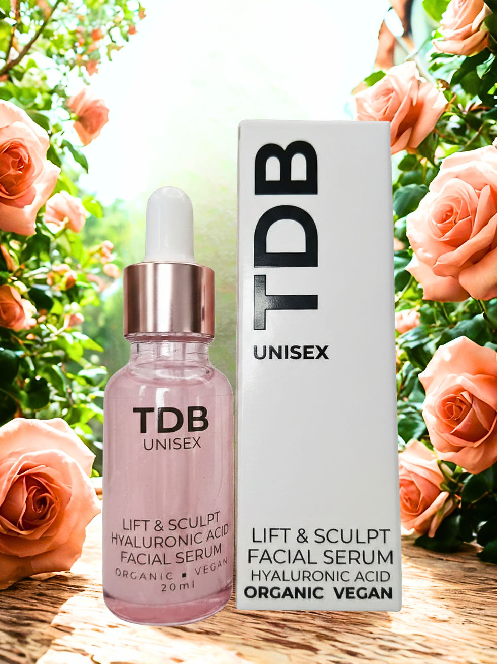 Organic vegan hyaluronic acid serum skincare by Third Day Botanics