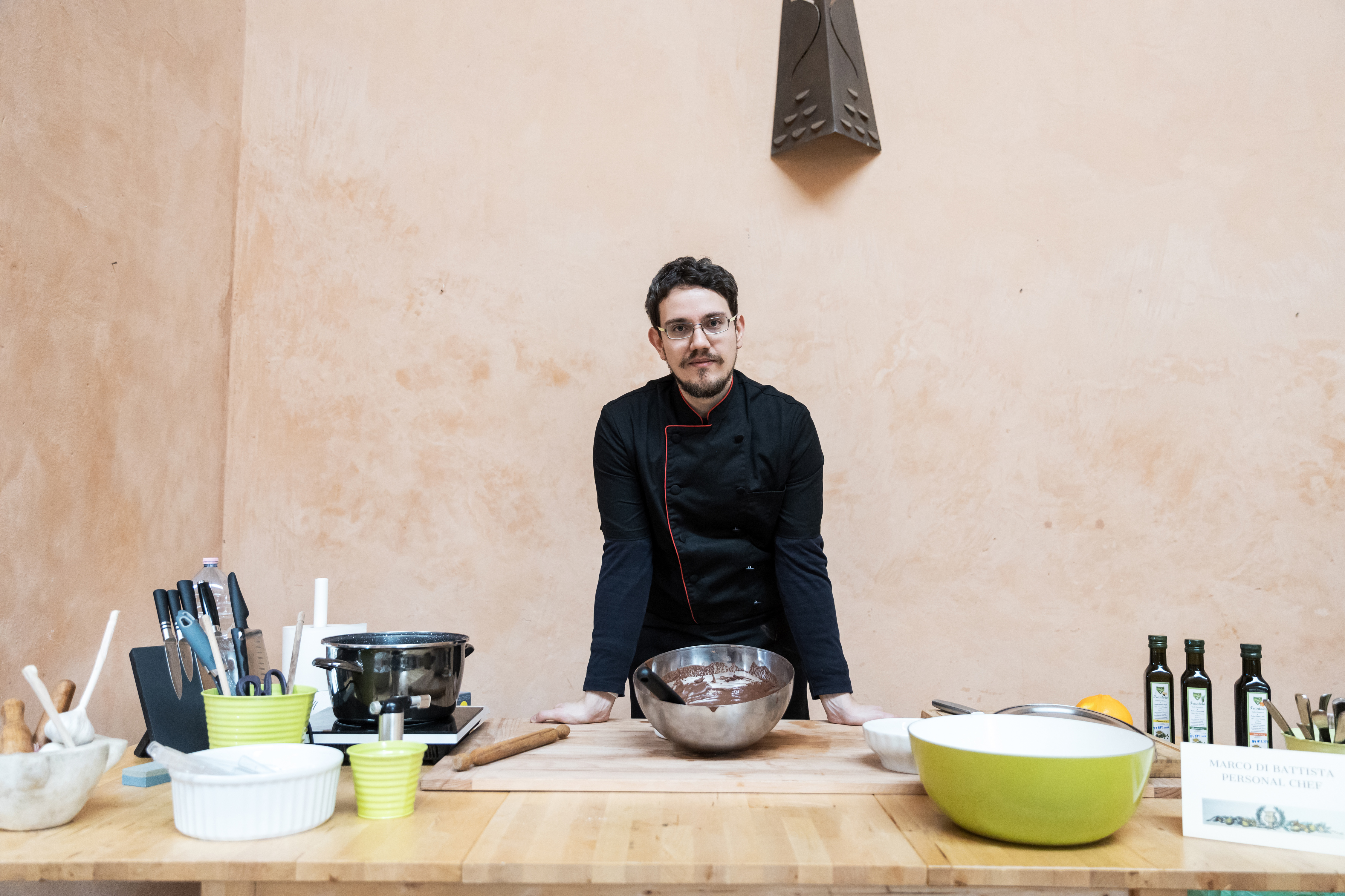 Arranged Food and Objects