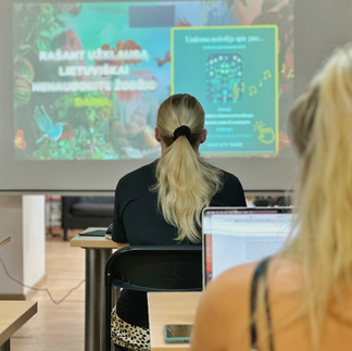 Akimirka Dirbtinio intelekto dirbtuvės Klaipėdoje