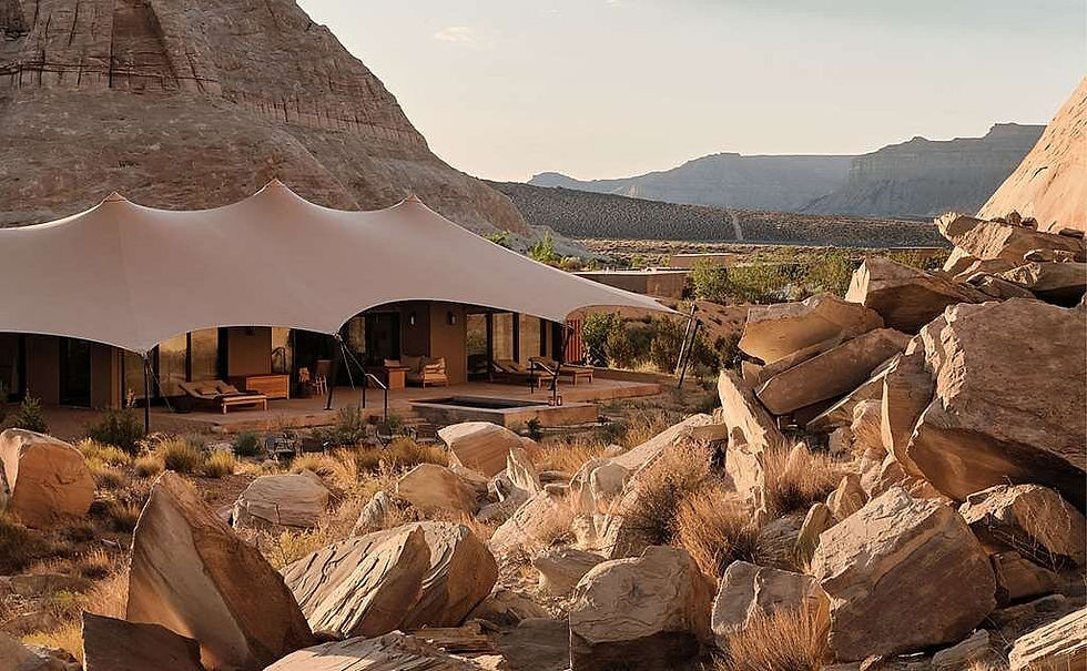 Luxury resort Amangiri, Utah on Sunvixen Swimwear a luxury Canadian swimwear brand