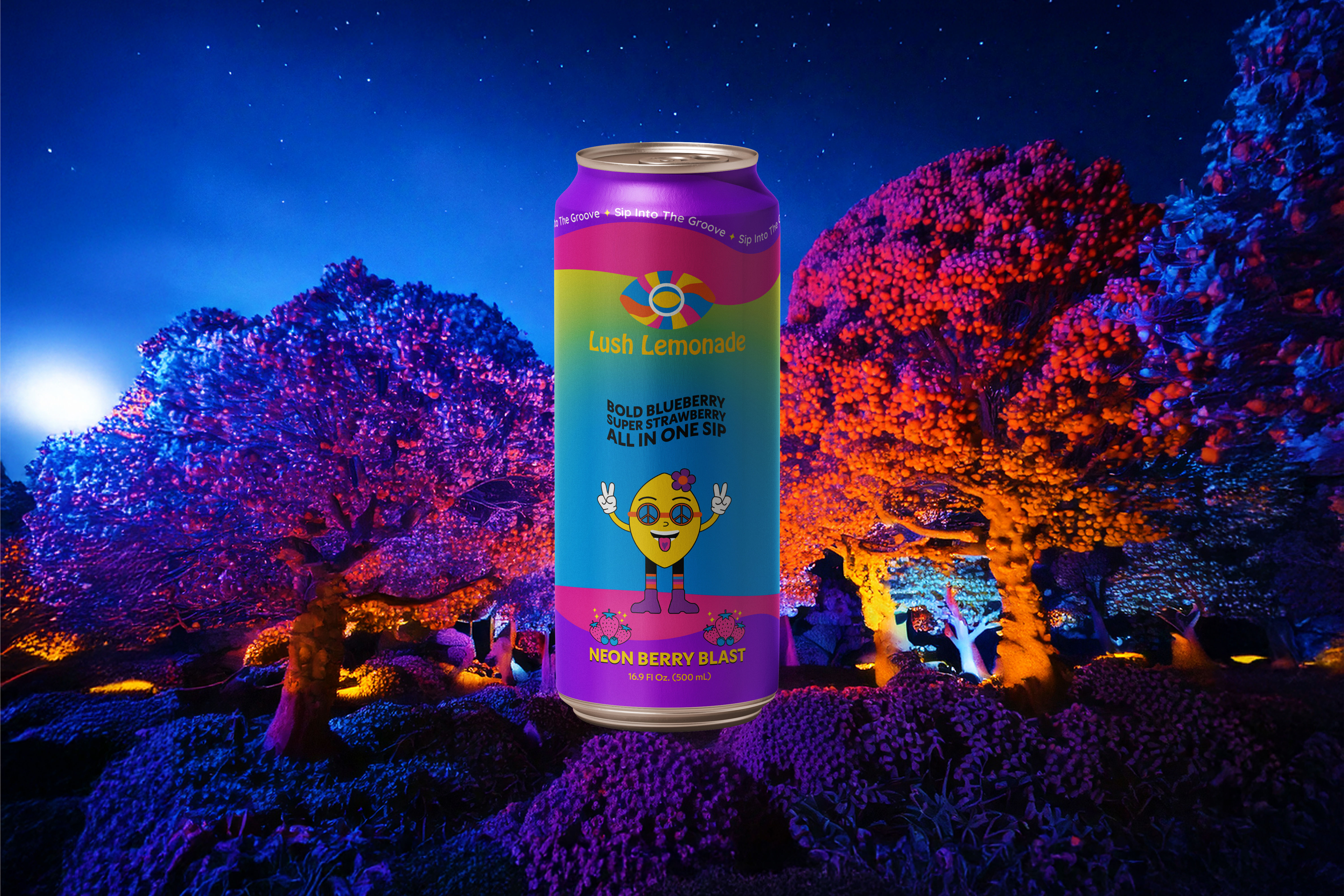 Neon Berry Blast