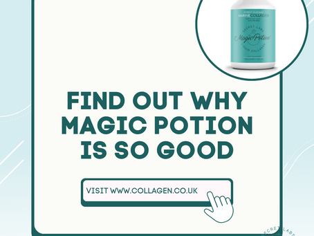 Magic Potion Collagen Peptides is the most potent Liquid Collagen available