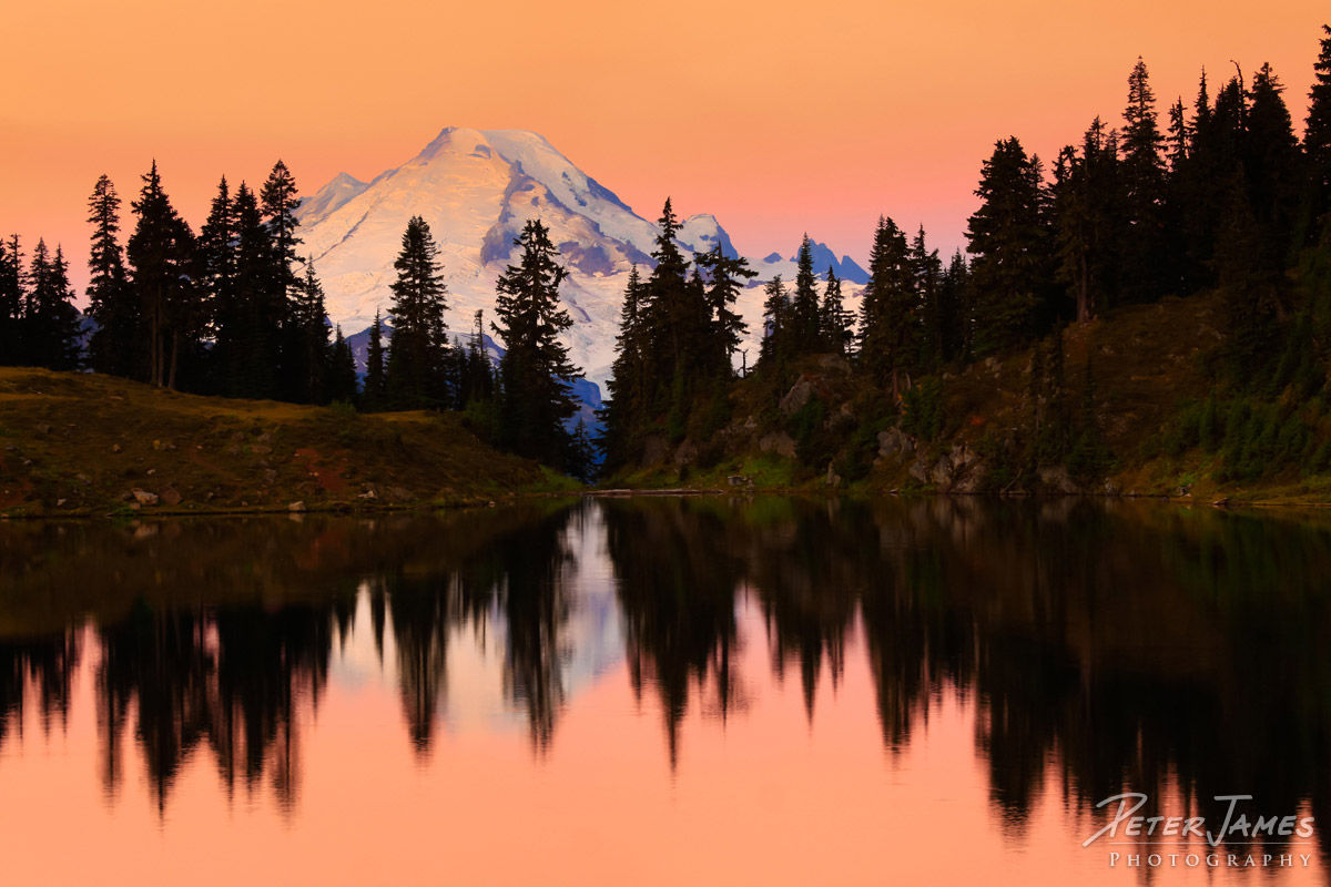 Mount Baker photography metal prints