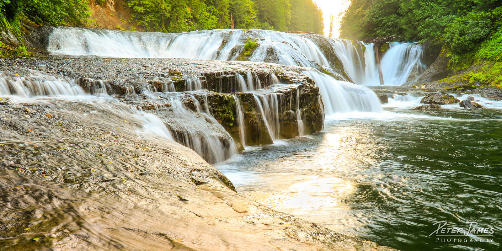 Upper Falls At Dawn