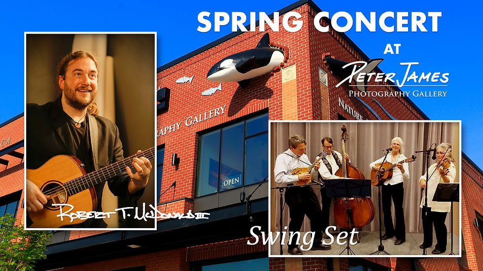 Spring Concert at Peter James Nature Photography Gallery