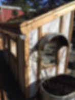 Sitting Shed with Living Roof