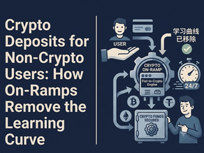 Crypto Deposits for Non-Crypto Users: How On-Ramps Remove the Learning Curve